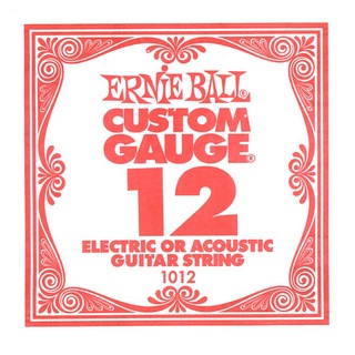 ERNIE BALL アーニーボール 1012 PLAIN STEEL 012 ギター用バラ弦
