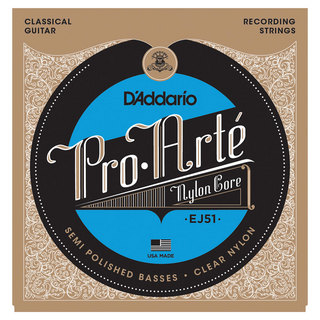 D'Addario ダダリオ EJ51 Polished Silver/Hard クラシック弦