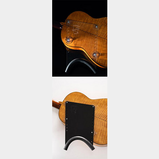 GUITARLIFT ミディアム クリスタルクリア(CLEAR 透明) クラシックギターサポートツール 支持具 足台