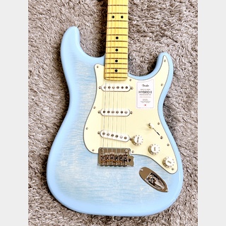 Fender 2024 Collection Made in Japan Hybrid II Stratocaster Flame Celeste Blue / Maple【限定モデル】