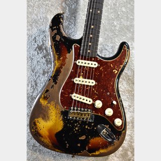 Fender Custom ShopLTD Roasted 1961 Stratocaster S.H.Relic Aged Black Over 3TS CZ580087【旧価格のお買い得品】