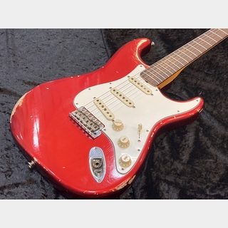 Fender Custom Shop LTD 1964 Stratocaster Relic Aegd Candy Apple Red 2018 (Used)
