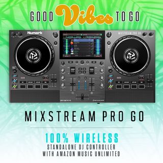 Numark Mixstream Pro Go DJコントローラー 充電式バッテリー内蔵【レビュー動画あり】