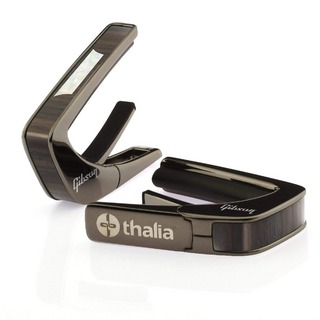 Thalia Capos GIBSON BLACK CHROME TRAPEZOID INDIANROSEWOOD