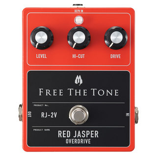 Free The ToneRJ-2V Red Jasper OverDrive オーバードライブ ギターエフェクター