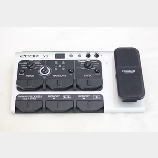 ZOOM V6 マルチエフェクター ボーカルエフェクター コンデンサーマイク ZOOM V6 マルチエフェクター ボーカルエフェクター コンデンサー