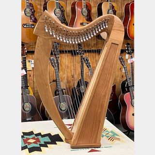 Stoney End BRITTANY-22 "Cherry" with Full Lever Harp #9421