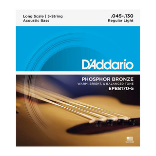 D'Addarioダダリオ EPBB170-5 5st/Long 045-130 ベース弦