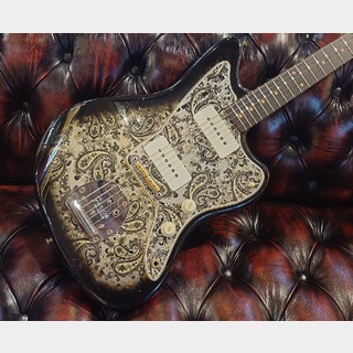 Fender Custom Shop LTD Black Paisley 250k Jazzmaster Journeyman Relic  [3.89kg][#CZ579973]