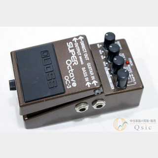 BOSS OC-3 オクターバー 歪ませることができるオクターバー】BOSS OC-3 Super Octave