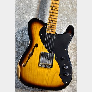 Fender Custom ShopLTD Nocaster Thinline Relic Aged 2 Tone Sunburst R131324【軽量2.84kg】