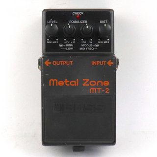 BOSS 【中古】メタルゾーン エフェクター BOSS MT-2 Metal Zone ボス ギターエフェクター