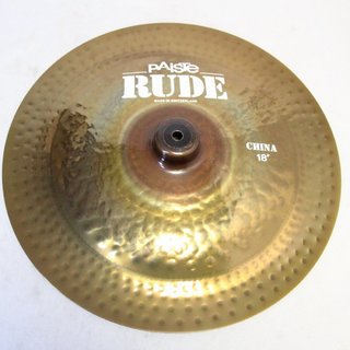 PAiSTe RUDE 18インチ CHINA パイステ ルード チャイナシンバル【池袋店】