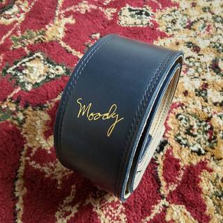 MoodyLeatherStrap Leather＆Suede 2.5Standard Navy/CREAM