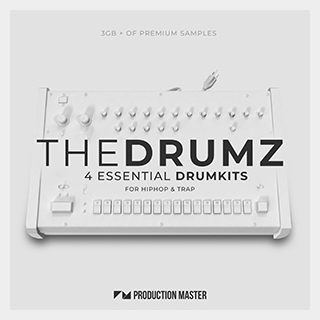 PRODUCTION MASTER THE DRUMZ ESSENTIAL DRUMKITS FOR HIP-HOP & TRAP
