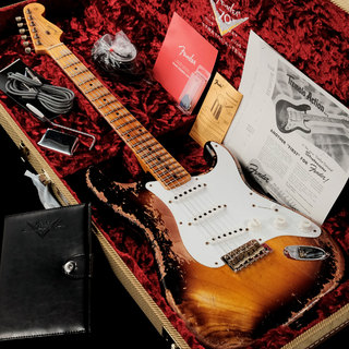 Fender Custom Shop Limited Edition 70th Anniversary 1954 Stratocaster Super Heavy Relic Wide Fade 2CS【渋谷店】