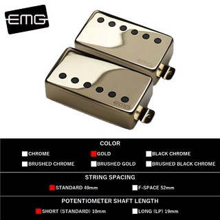 EMG JH SET (Gold) [James Hetfield Signature Model]【ギター用/ハムバッカーピックアップ】