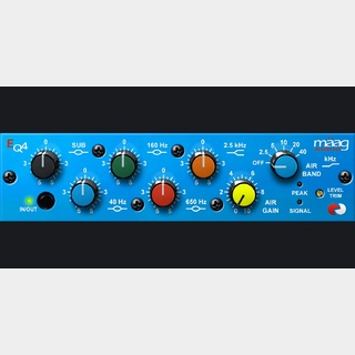 Plugin Alliance (プラグインアライアンス)Mäag Audio EQ4【MADE BY BRAINWORX セール!】