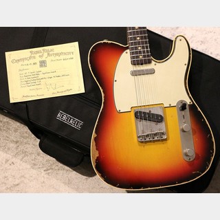 Rebel Relic 61T-Series Custom 3-tone Sunburst Heavy Aged【3.55kg】【濃いめのローズ指版】