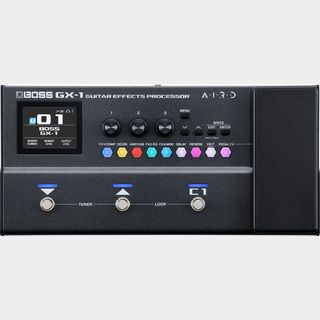 BOSS、ベース用マルチ・エフェクター「GX-1B」を発表。高品位な