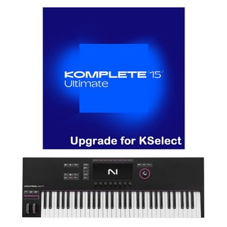 NATIVE INSTRUMENTS KONTROL S61 MK3 + Komplete 15 ULTIMATE Upgrade for S-Series MK3【予約商品・9/23以降出荷予定】【予...