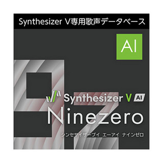 AH-Software Synthesizer V AI Ninezero ［メール納品 代引き不可］