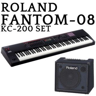 Roland FANTOM-08 + KC-200 ◆ 限定特価!【ローン分割手数料0%(24回迄)】