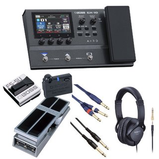 BOSS GX-10 Guitar Effects Processor ボス GX10 マルチエフェクター[自由自在にサウンドメイクセット] FS-5U +