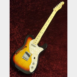 Fender FSR Made In Japan Traditional II 60s Telecaster Thinline MN 3-Color Sunburst #JD23022620