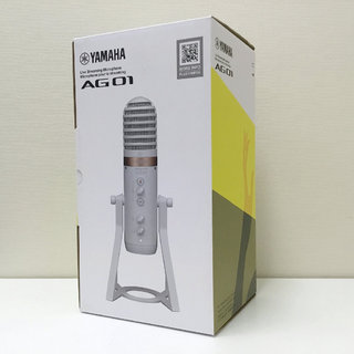 YAMAHA AG01 WH (Live Streaming USB Microphone)