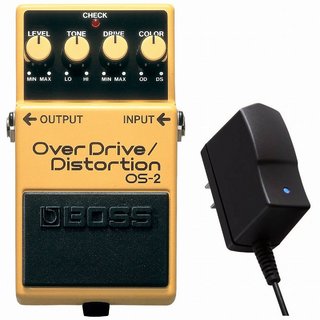 BOSS OS-2 Over Drive / Distortion［純正ACアダプター同時購入セット］オーバードライブ/ディストーション OS2