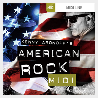 TOONTRACK DRUM MIDI - AMERICAN ROCK