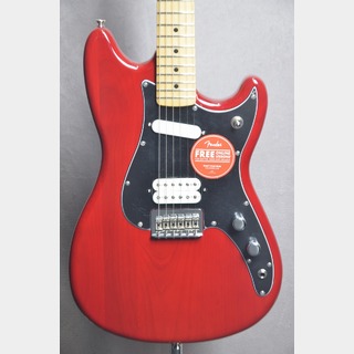 FenderPlayer Duo-Sonic HS Maple Fingerboard Crimson Red Transparent 【横浜店】