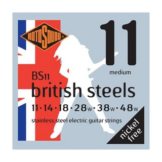 ROTOSOUNDBS11 British Steels Medium 11-48 エレキギター弦