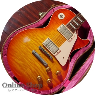 Gibson Custom Shop USED 2014 Historic Collection 1959 Les Paul Washed Cherry VOS "WIDE FLAME TOP"