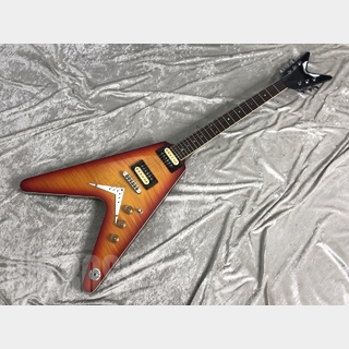 DEAN V 79 FLAME MAPLE(TRANS CHERRY SUNBURST)