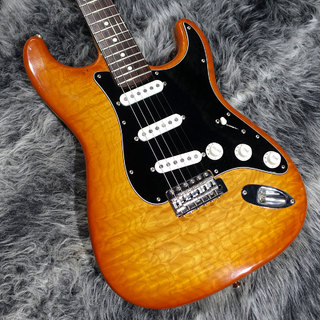 K.Nyui Custom Guitars KNST Honey Burst