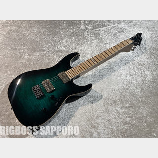 E-II M-II NT HS QM (Black Turquoise Burst)