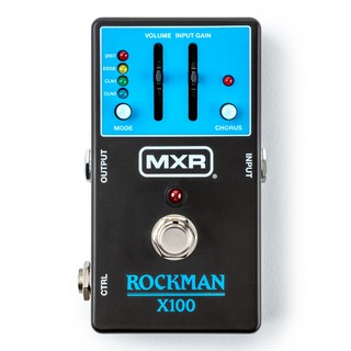 MXR MX100 Rockman X100 Analog Tone Processor 【あのサウンドが再現された話題の1台!】