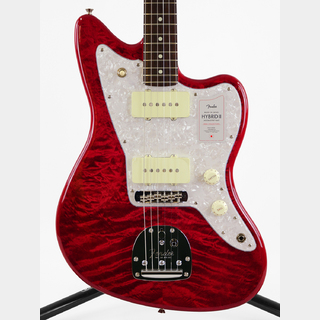 Fender 2024 Collection Made in Japan Hybrid II Jazzmaster Quilt  (Red Beryl)