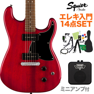 Squier by FenderParanormal Strat-O-Sonic CRT 初心者セット ミニアンプ付