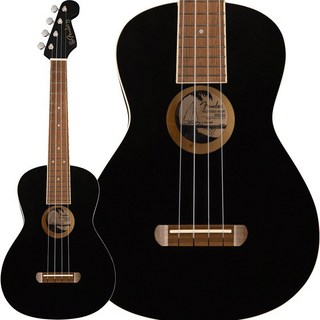 Fender AcousticsAVALON TENOR UKULELE (Black) 【お取り寄せ】