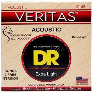DRVERITAS VTA-10 Extra Light 010‐048 アコースティックギター フォスファーブロンズ弦【ディーアール ヴェ