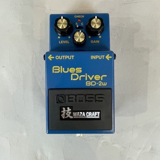 BOSSBD-2W (J) BluesDriver オーバードライブ エフェクター 技 WAZA CRAFT 【銀ネジ】 【日本製】【ボス】