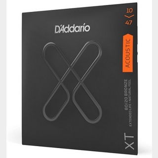D'AddarioXT Series Acoustic 80/20 Bronze Strings XTABR1047 Extra Light 10-47【名古屋栄店】