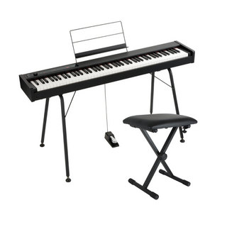 KORG コルグ D1 DIGITAL PIANO 電子ピアノ 純正スタンド＆X型キーボードベンチ付きセット