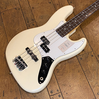 Fender 2024 Collection Made in Japan Hybrid II Jazz Bass PJ Olympic Pearl