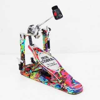 Tama【TAMA 50th LIMITED】 HP900RMPR [IRON COBRA Marble Edition Rolling Glide Single Pedal／Psychedeli...