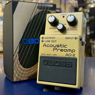 BOSS AD-2 Acoustic Preamp アコギ用 プリアンプAD2