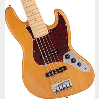 Fender Made in Japan Hybrid II Jazz Bass V Maple Fingerboard -Vintage Natural-【お取り寄せ商品】